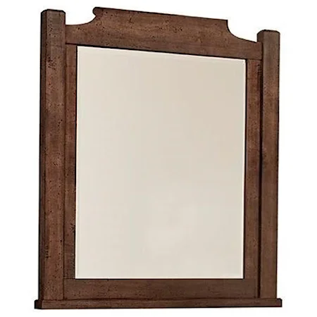 Solid Wood Arch Dresser Mirror